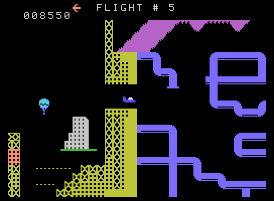 Looping ColecoVision Screenshot: Entering a maze...