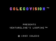 Looping for ColecoVision - Title screen.