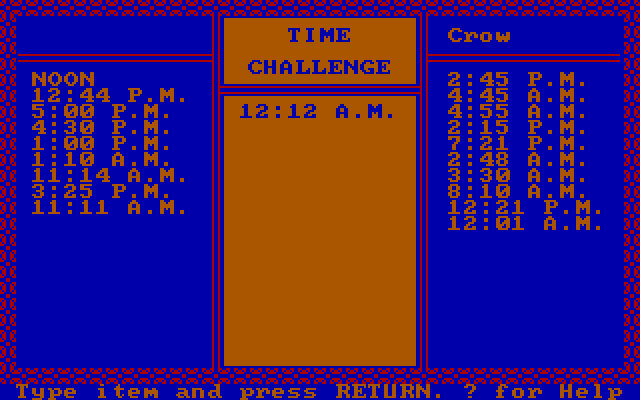 Discover Numbers IBM PC/Compatibles Screenshot: Time challenge start.