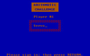 Discover Numbers for IBM PC/Compatibles - Enter the player names...