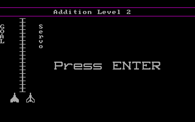 Fact Track IBM PC/Compatibles Screenshot: Press enter to begin...