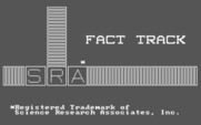 Fact Track for IBM PC/Compatibles - Title screen.