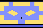 Swordquest: FireWorld for Atari 2600 - Searching through another room...