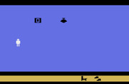 Swordquest: WaterWorld for Atari 2600 - Walls aren't visible here...how can I find my way out?