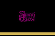 Swordquest: WaterWorld for Atari 2600 - The flashing Swordquest logo indicates I didn't make it.
