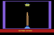 Raiders of the Lost Ark for Atari 2600 - Starting screen.