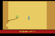 Raiders of the Lost Ark for Atari 2600 - I missed, so I'm falling...hey, what's that cave over to the left?