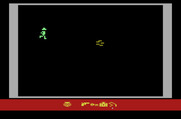 Raiders of the Lost Ark for Atari 2600 - Entering the treasure room...I found some coins!