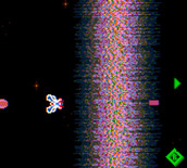 Yars' Revenge for Game Boy Color - The canon is ready, fire at will!