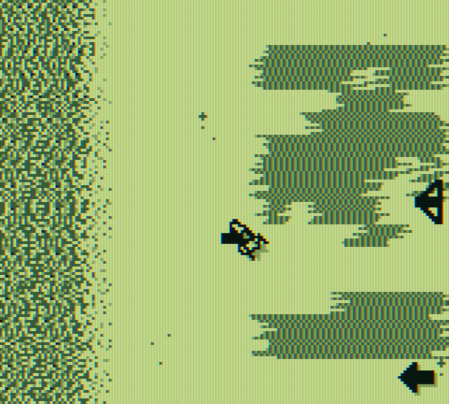 Yars' Revenge Game Boy Color Screenshot: I was caught!
