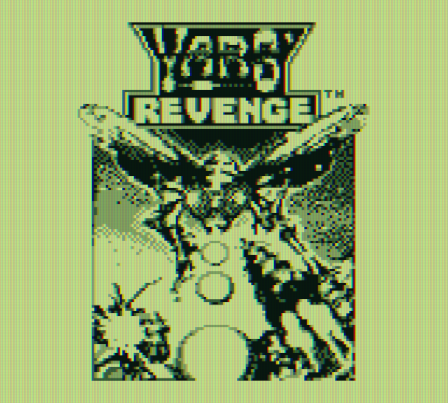 Yars' Revenge Game Boy Color Screenshot: Title screen.