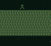 Yars' Revenge for Game Boy Color - First level completed!