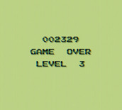 Yars' Revenge for Game Boy Color - Game over.