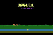 Krull for Atari 2600 - Title screen.