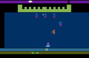 Krull for Atari 2600 - Game start.