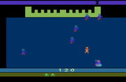 Krull for Atari 2600 - I wasn't quick enough, my bride has been caught!