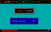 Attack On Altair for IBM PC/Compatibles - Game over.