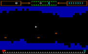Attack On Altair for IBM PC/Compatibles - Flying through the tunnel.