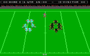 Touchdown Football for IBM PC/Compatibles - The game begins...