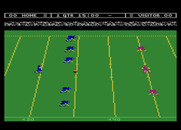 Touchdown Football for Atari 8-bit - Here's the kickoff...