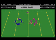 Touchdown Football for Atari 8-bit - Coin toss...