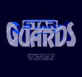 Star Guards for Arcade - Title screen.