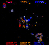 Star Guards for Arcade - Attract mode.
