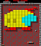 Tournament Arkanoid for Arcade - Start of round 4.