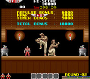 Rygar for Arcade - End of level bonus...
