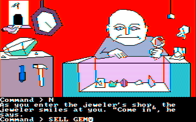 Tracer Sanction, The IBM PC/Compatibles Screenshot: You may need to visit here a few times...