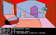 Tracer Sanction, The for IBM PC/Compatibles - A brightly sunlit room...