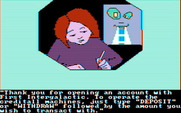 Tracer Sanction, The for IBM PC/Compatibles - Having a bank account can be useful.