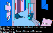 Tracer Sanction, The for IBM PC/Compatibles - A dangerous looking back alley.