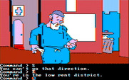 Tracer Sanction, The for IBM PC/Compatibles - Looks like a sketchy part of town.