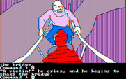 Tracer Sanction, The for IBM PC/Compatibles - Someone is blocking the path across this bridge...