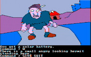 Tracer Sanction, The for IBM PC/Compatibles - This hermit looks angry!
