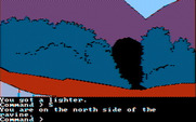 Tracer Sanction, The for IBM PC/Compatibles - The north side of a ravine...