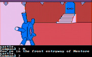 Tracer Sanction, The for IBM PC/Compatibles - The front entrance of Mentore castle.