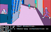 Tracer Sanction, The for IBM PC/Compatibles - Exploring the city.