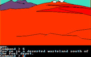 Tracer Sanction, The for IBM PC/Compatibles - A deserted wasteland...
