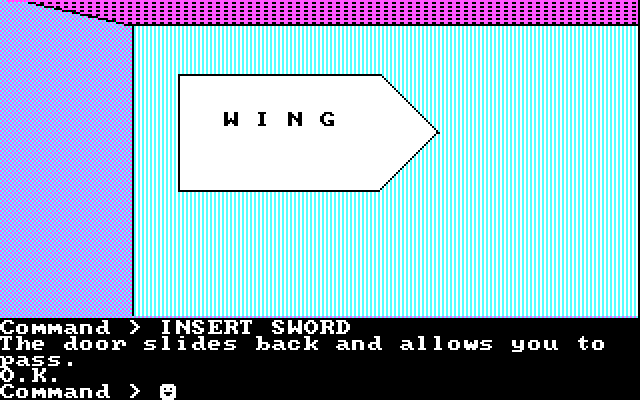 Tracer Sanction, The IBM PC/Compatibles Screenshot: Wing, to the east!