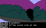 Tracer Sanction, The for IBM PC/Compatibles - The north side of a ravine.