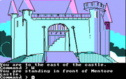 Tracer Sanction, The for IBM PC/Compatibles - The entrance to a castle.