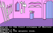 Tracer Sanction, The for IBM PC/Compatibles - The castle weapons room.