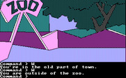 Tracer Sanction, The for IBM PC/Compatibles - Zoo entrance.