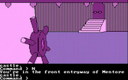Tracer Sanction, The for IBM PC/Compatibles - The front entrance of Mentore castle.