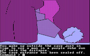 Tracer Sanction, The for IBM PC/Compatibles - A man runs into the distance...
