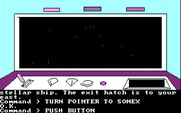 Tracer Sanction, The for IBM PC/Compatibles - Flying through space.