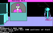 Tracer Sanction, The for IBM PC/Compatibles - Buying some fuel for my ship.