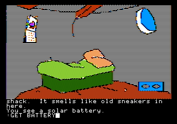 Tracer Sanction, The Apple II Screenshot: Anything of use in here?